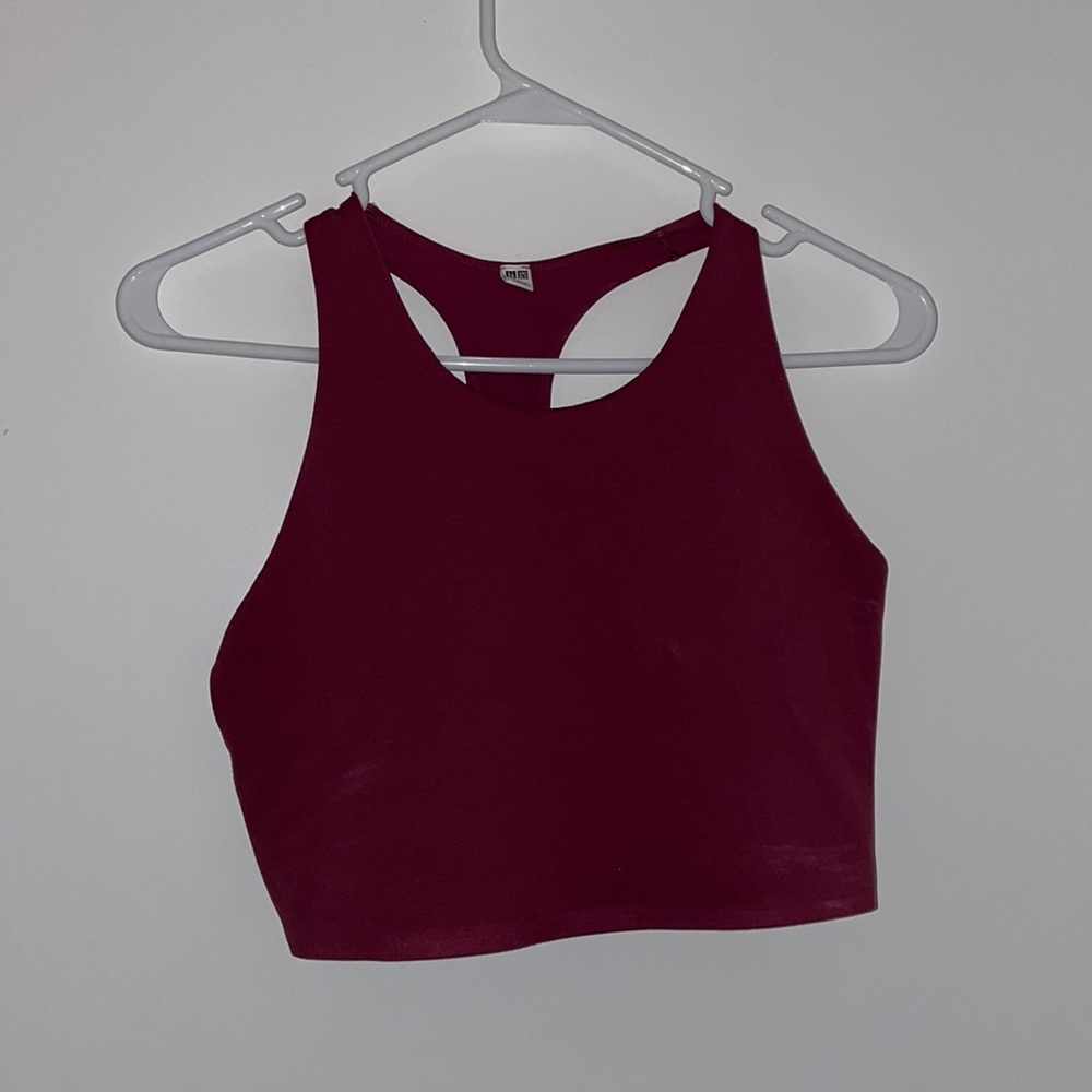 Uniqlo Active Racerback Wireless Bra - Purple